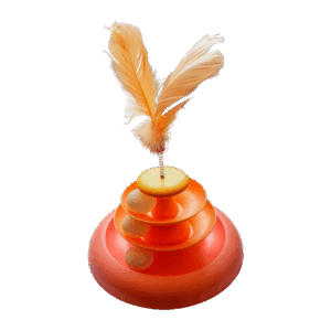Fuente de Pelotas con Plumas
