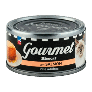 RICOCAT PATÉ GATO ADULTO GOURMET DE SALMÓN 85 GR
